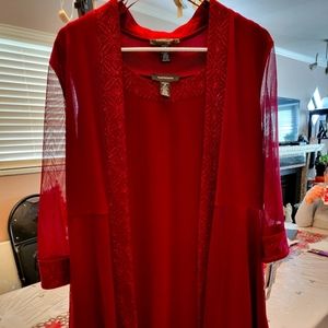 2 Piece Evening Dress Size 12